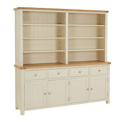 Maleah Kitchen Storage Pantry Cupboard - Cream