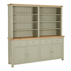 Maleah Kitchen Storage Pantry Cupboard - Sage Green