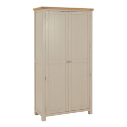 Malaya Kitchen Storage Pantry Cupboard - Putty Grey