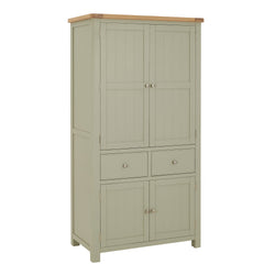 Malani Kitchen Storage Pantry Cupboard - Sage Green