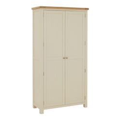 Malaya Kitchen Storage Pantry Cupboard - Cream