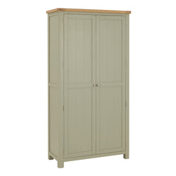 Malaya Kitchen Storage Pantry Cupboard - Sage Green