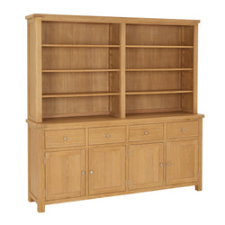 Maleah Kitchen Storage Pantry Cupboard - Oak