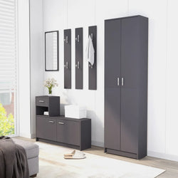 Evelina Larder Cupboard - Grey